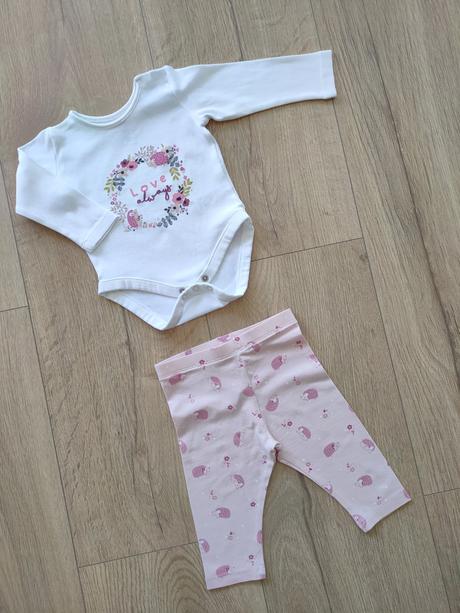 Set pre bábätko ježko body legíny, veľ.68, f&f,68