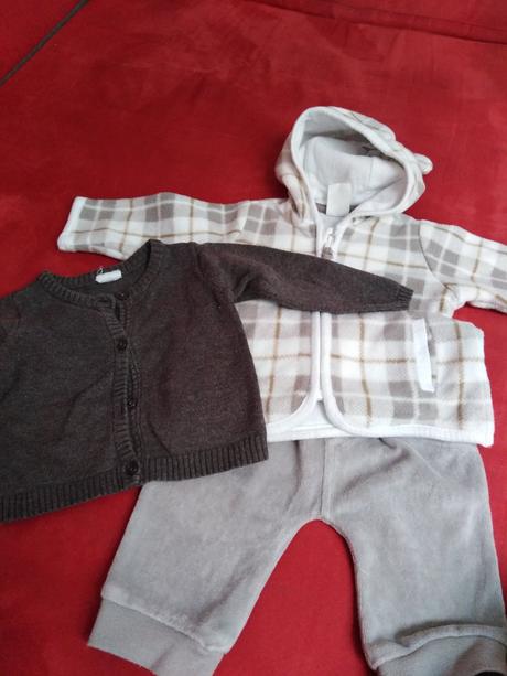 Flisová mikina, h&m,56