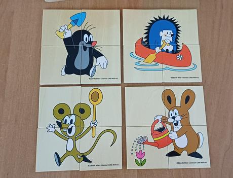 Drevene puzzle,