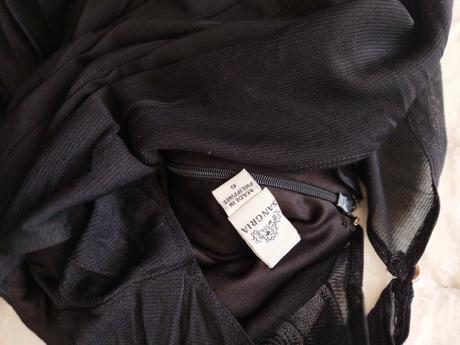 Elegantné elastické šaty sangria s/m, s