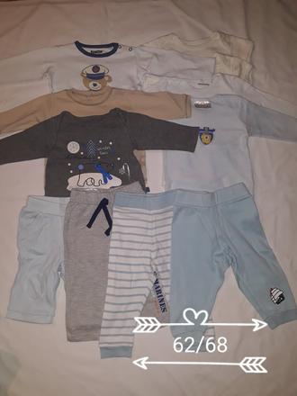 Balík oblečenia - chlapec 62/68, 68–80