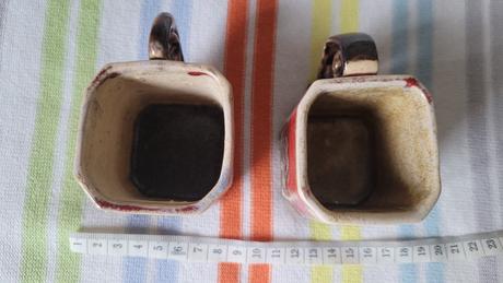 Hrnčeky z keramiky,