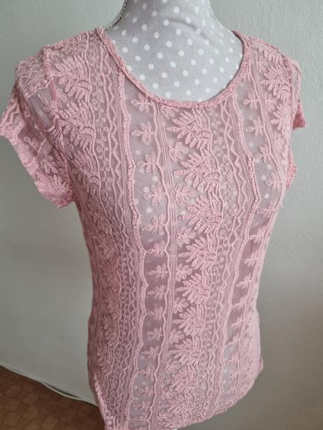 Ruzovy top peacocks m, m