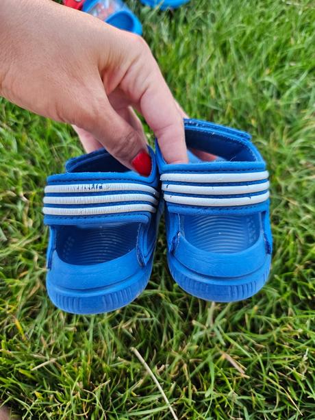 Penové sandálky adidas 27, adidas,27