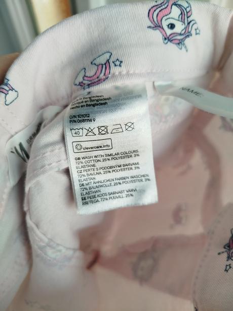 Nohavice pre dievčatko, h&m,98