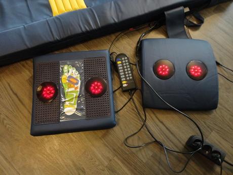 Vybračný masážny matrac jeff, 