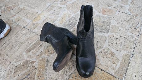 Prechodné topánky na podpätku, 38