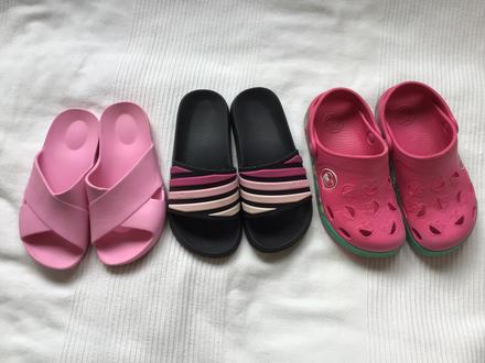 Šľapky croksy 32-33 darujem k nákupu nad 10 eur, coqui,32