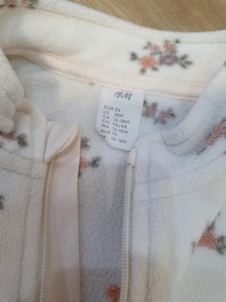 Flisova mikina hm 86, h&m,86