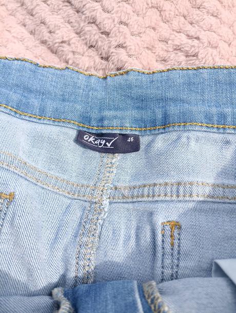 Riflová sukňa, okay,46