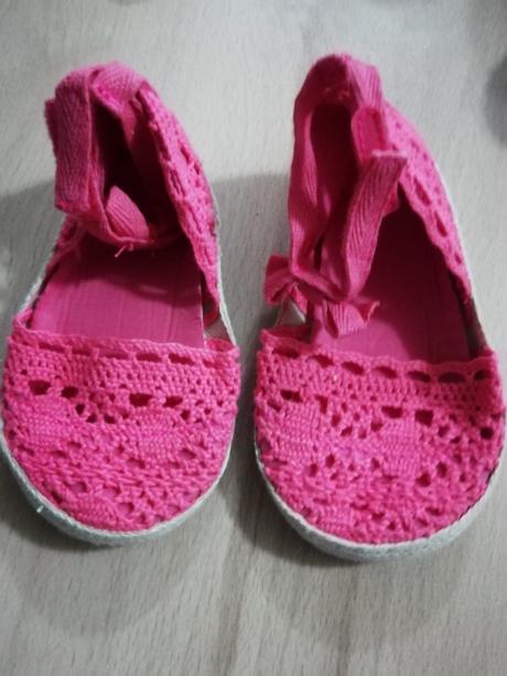 Detské espadrilky neonové vd 11,5 cm, 20