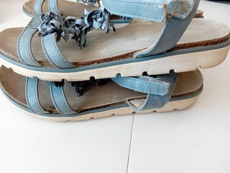 Dievčenské sandálky pre dvojičky 34, 34
