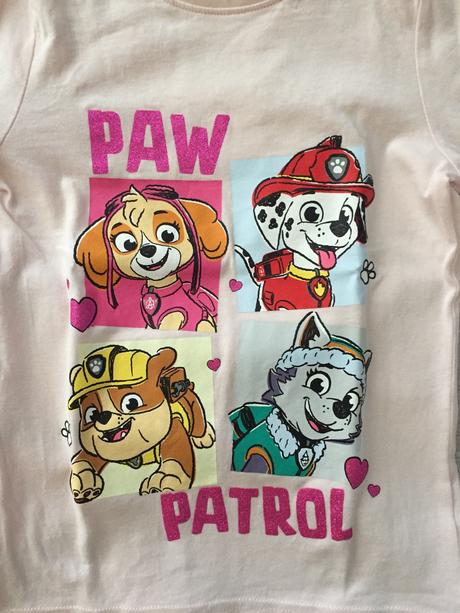 Pyzamo pawpatrol,c.110/116 + zadarmo tricko sky, disney,110