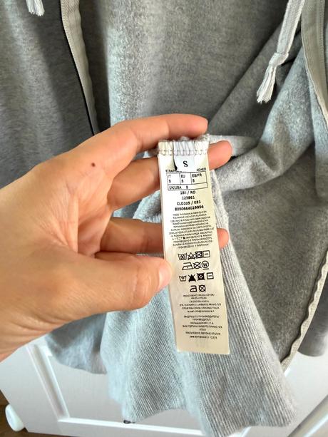 Sivá dlhá mikina na zips s kapucňou intimissimi, intimissimi,s