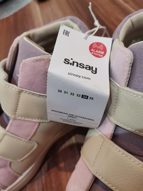 Topánky, sinsay,34
