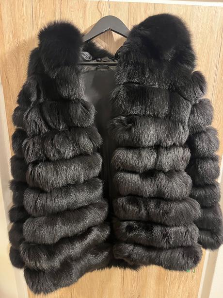 Pravy kožuch 6v1 s kapucňou, m