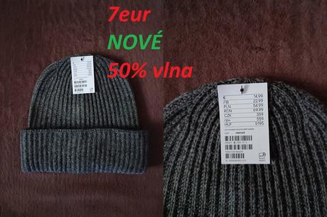 Zimné čiapky, súprava šál + čiapka, h&m
