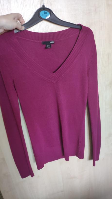 Pohodlný pulóver, h&m,xs