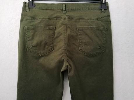 Pekné elastické nohavice, denim co,38