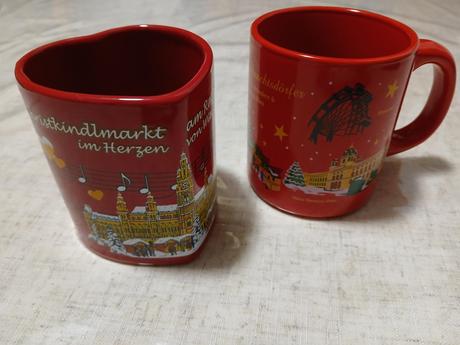 Vianočné hrnčeky z viedne,