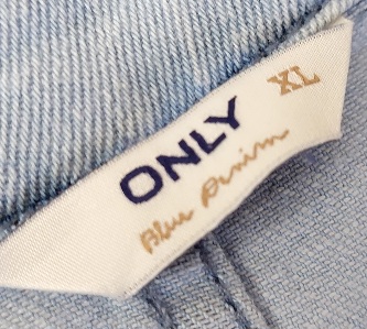 Svetlé denimové šaty, only,xl