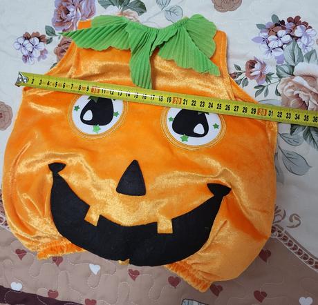 Karnevalový vrchný diel tekvica na 6-9 mesiacov, 