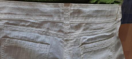 Nohavice biele vel.42, 42