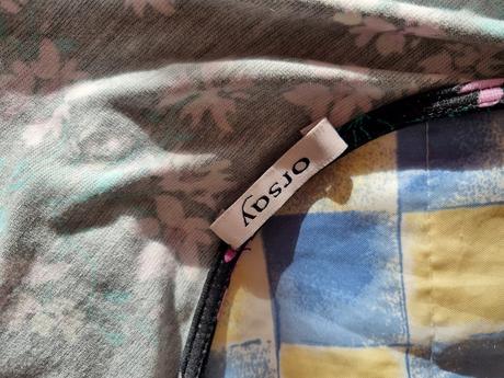 Čierno-ružové elastické šaty orsay 40, orsay,40