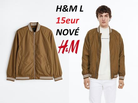 Bombéra, bombérka tmavobéžová, h&m,l