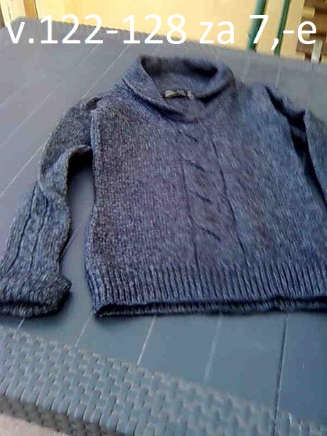 Svetre, pulovre v.122-128 a 134-140, 134