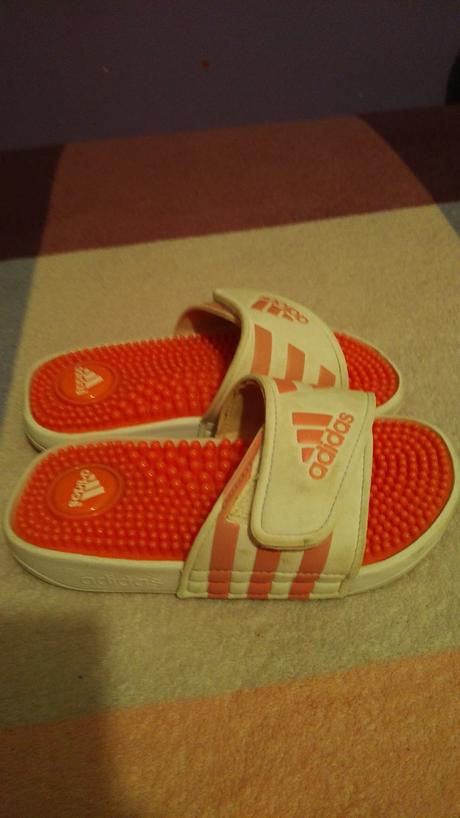Šľapky, adidas,32