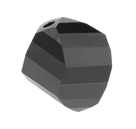 Korálky hélixové 8 mm čierne, 