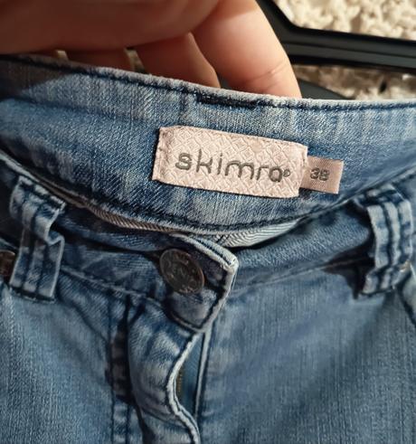 Riflová sukňa, m