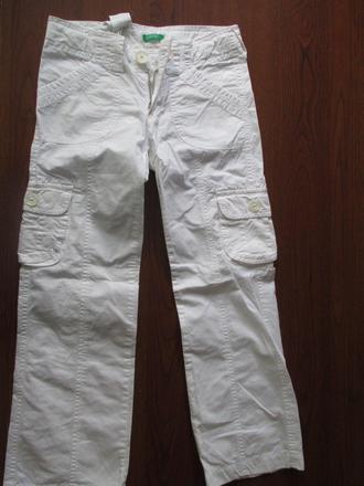 Letné nohavice 122, benetton,116