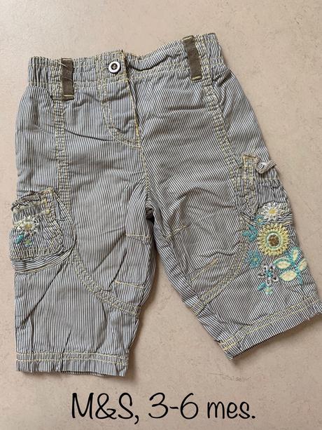 Dievcenske nohavice 3-6 mes., marks & spencer,68