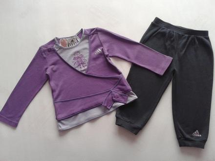 Kvalitný bavlneny kompletík, adidas,86