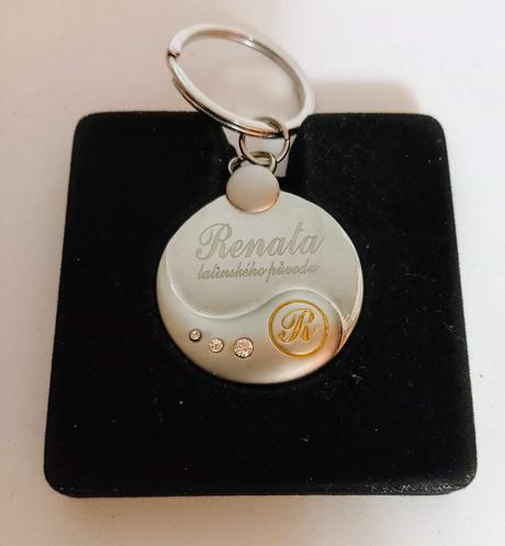 Prívesok na kľúče s menom renata,