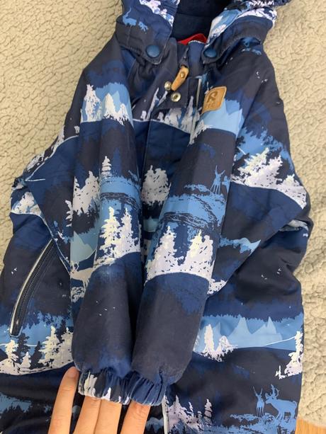 Reima puhuri zimná kombinéza 98/104, reima,98