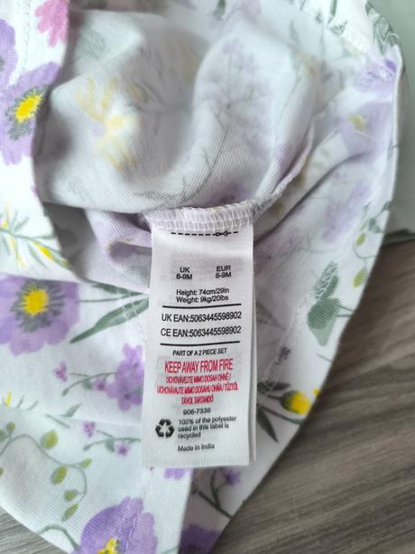 2x tričko veľkosť 74, basics,74