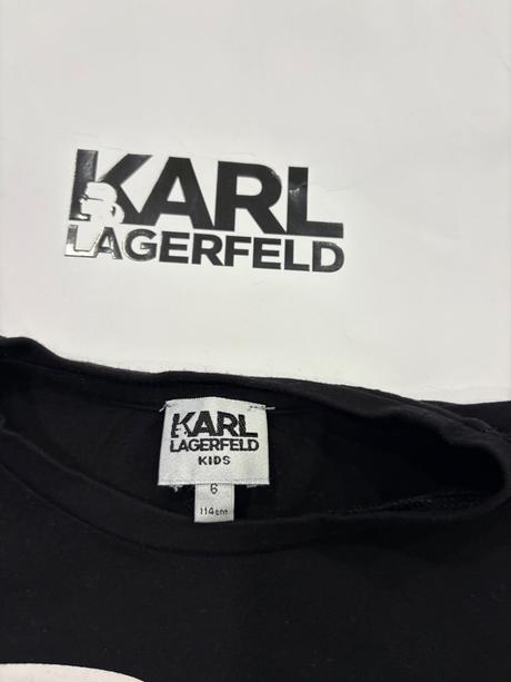 Karl lagerfeld tričko s dlhym rukavom na 6 rokov, 116