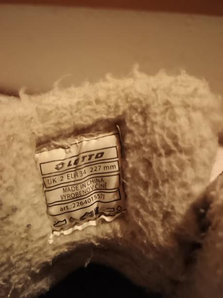 Zimné topánky lotto, lotto,34