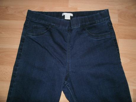 1x oblečené stredne hrubé džegínsy m 36/38, h&m,m
