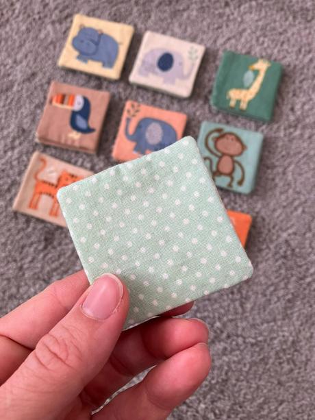 Látkové pexeso - zvieratká, 