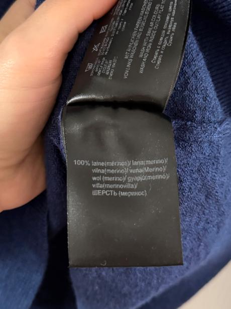 Klasický sveter zo merino vlny, l