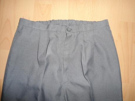 Sive chlapcenske spolocenske nohavice, 140