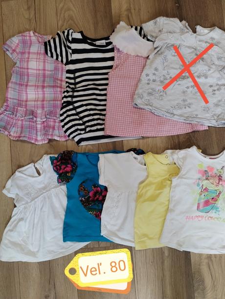 Tričko s krátkym rukávom 80, 80