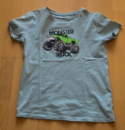Tričko s monster truckom, sinsay,140