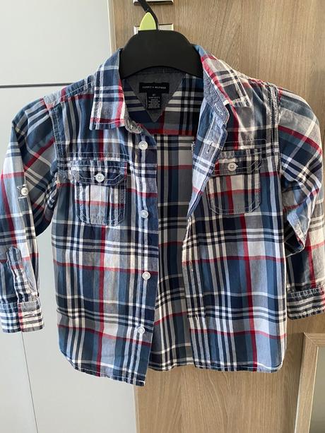 Tommy hilfiger košeľa na 4-5 rokov, tommy hilfiger,104