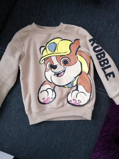 Mikina rubble paw patrol, sinsay,116