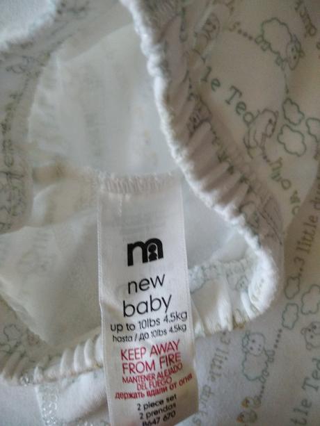 Biele nohavice, new baby,<50